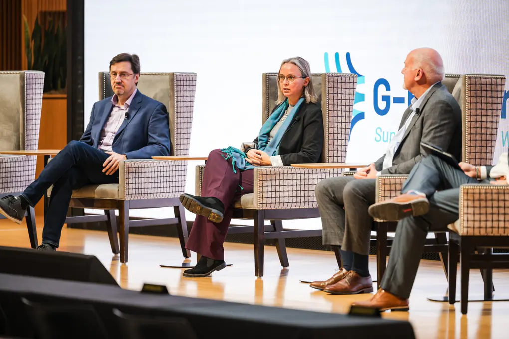 G-Rex Grant Tour 2026 in Houston, TX: panel discussion on stage
