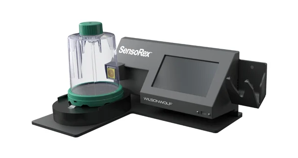 SensoRex reader with a SMART G-Rex bioreactor on its stage