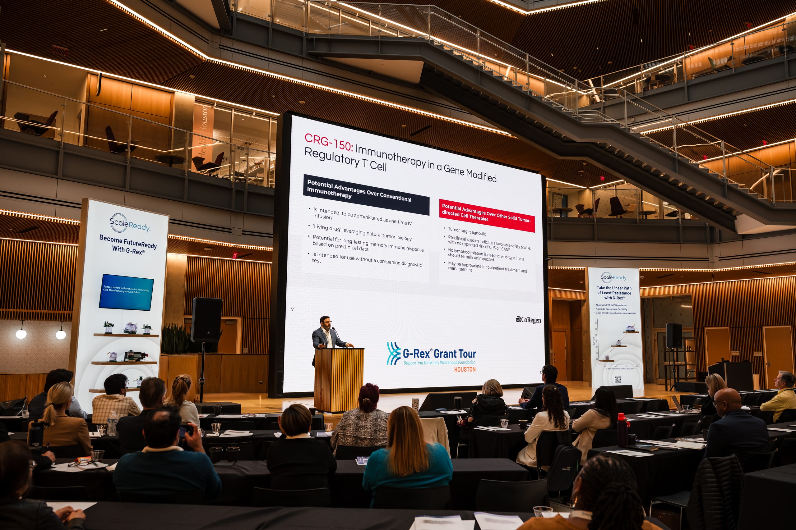 Mr. Peter Gelinas • CoRegen at the G-Rex Grant Tour in Houston, TX, on January 21, 2026.